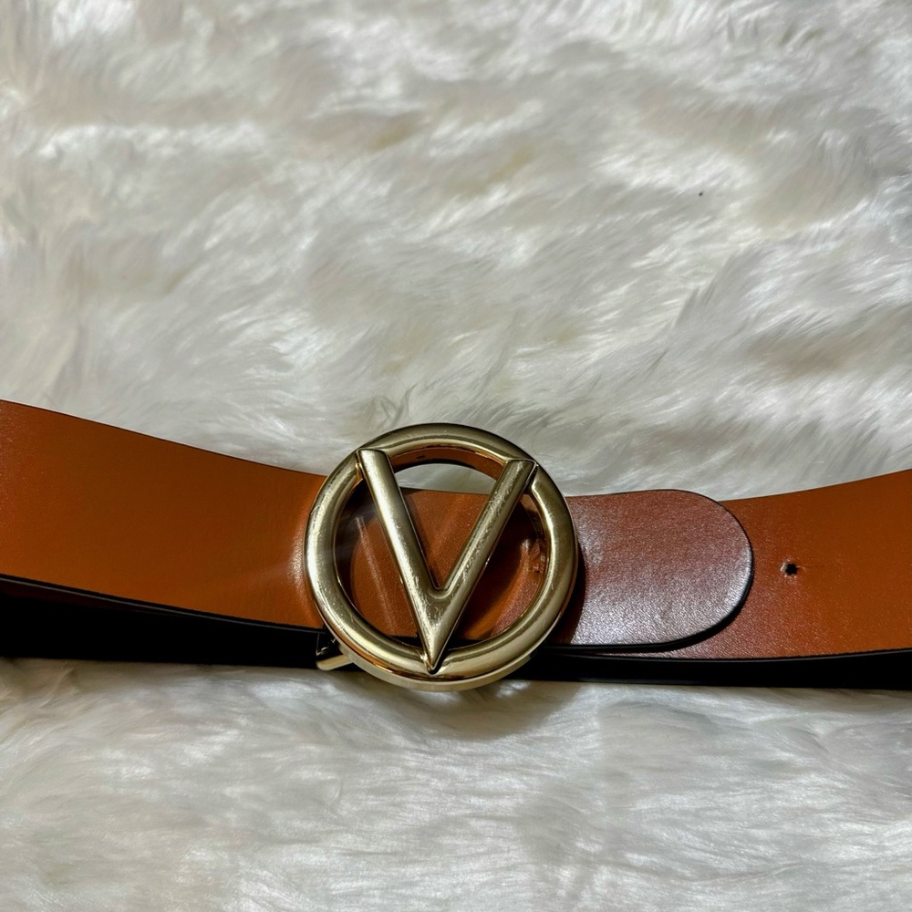 Valentino By Mario Valentino Guisy Buckle Belt